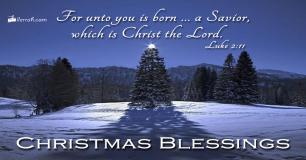 Sending Christmas Blessings